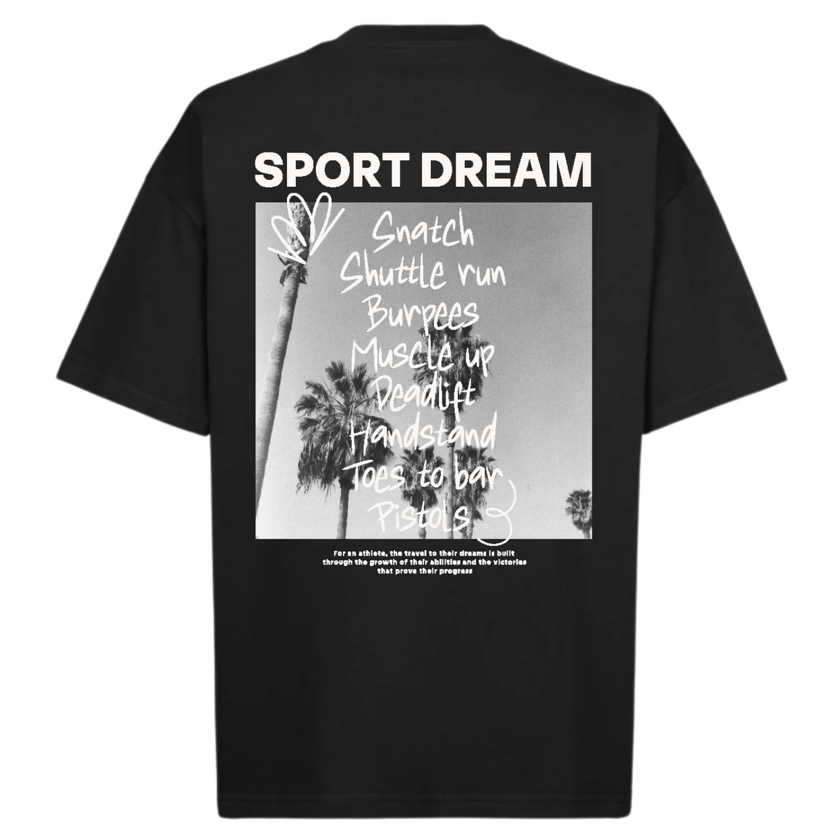 T-shirt Oversize Unisexe Sport Dream